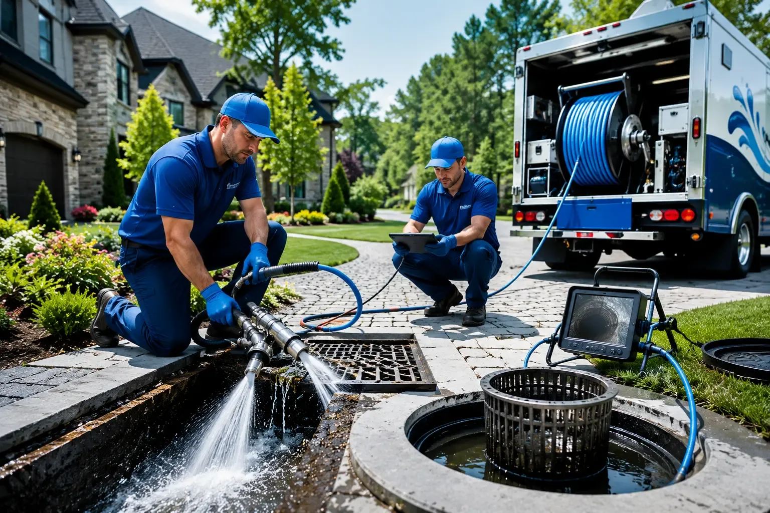 Local outdoor drain cleaning professionals in Ivanhoe, TX