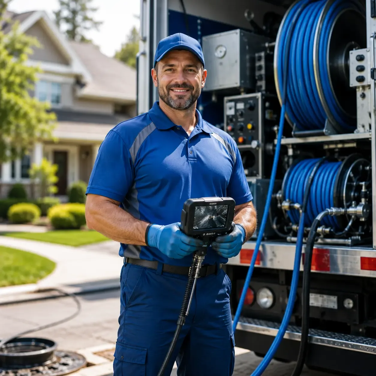 Local outdoor drain cleaning specialists in Ivanhoe, TX